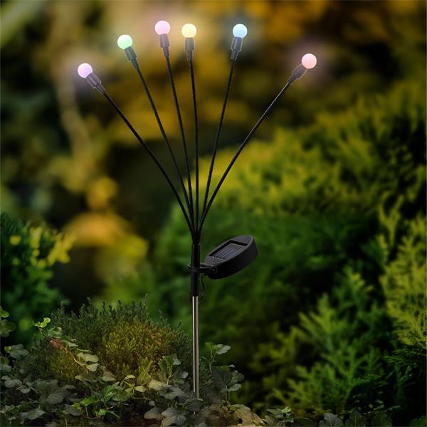 Lumineo Solar 6 Light Stake Light Multi - 395151