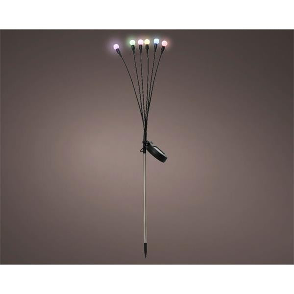 Lumineo Solar 6 Light Stake Light Multi - 395151