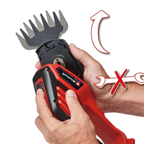 Einhell Power X-Change 18V Cordless Grass and Bush Shear - Body Only - 393454