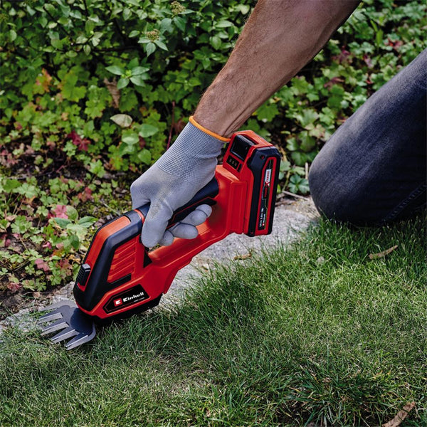 Einhell Power X-Change 18V Cordless Grass and Bush Shear - Body Only - 393454