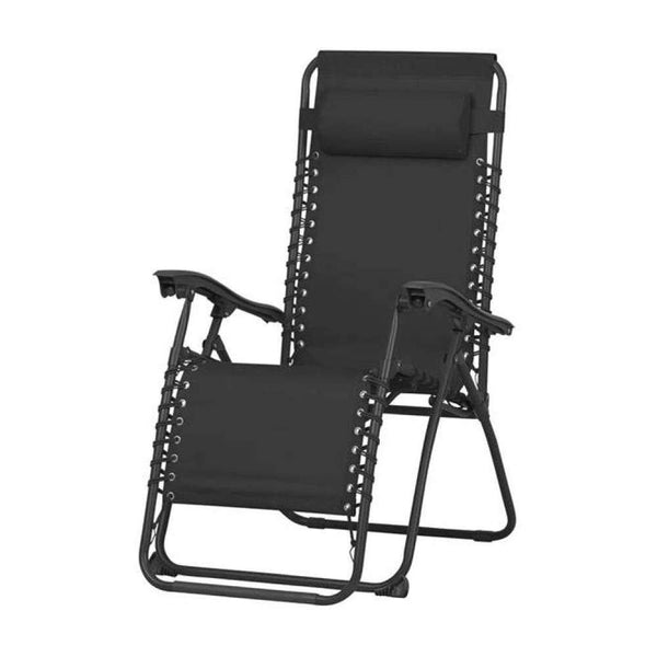 Homevalue Zero Gravity Chair Black -39573
