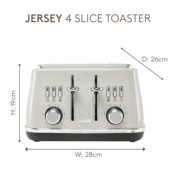 HADEN PUTTY CREAM 4 SLICE COTSWOLD TOASTER - 614318