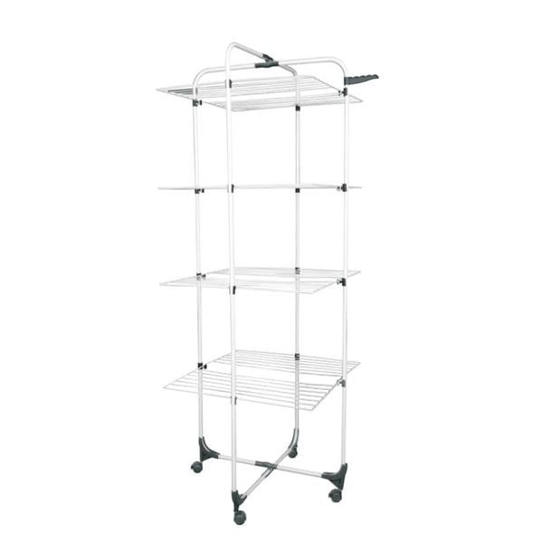 Premium 4 Layer Clothes Airer with Wheels - 645058