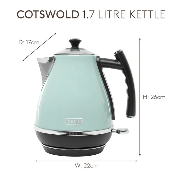HADEN SAGE GREEN 3KW COTSWOLD KETTLE - 6143160