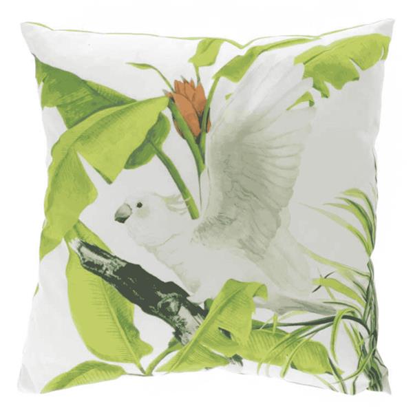 Outdoor Printed Cushion White Bird - 39884