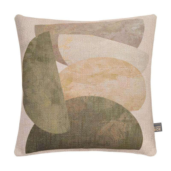 Scatterbox Cushion Geo Stack Green - 646325