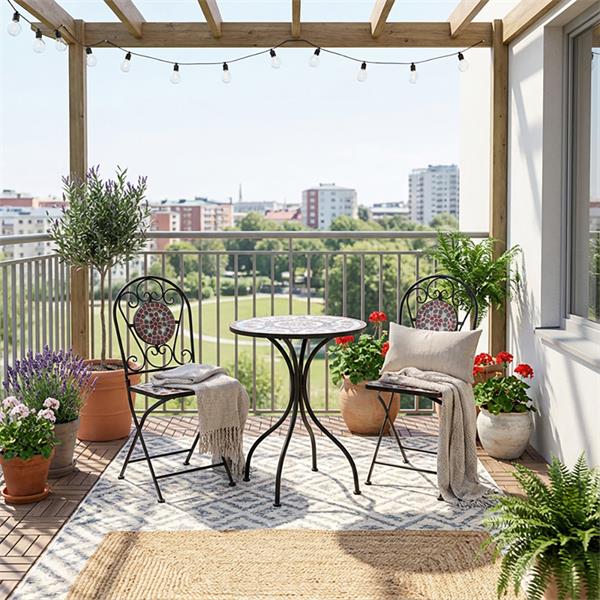 Largos Mosaic Bistro Set - 3900461