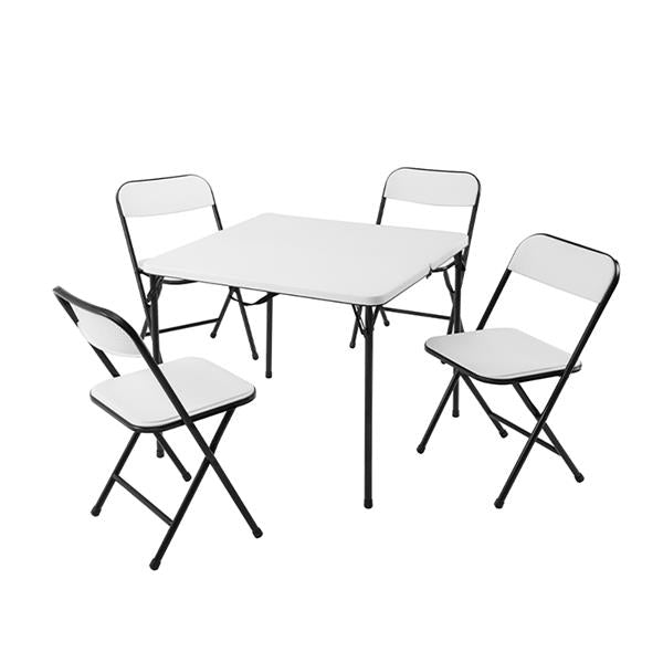 Folding Table and 4 Chairs in 1 Box