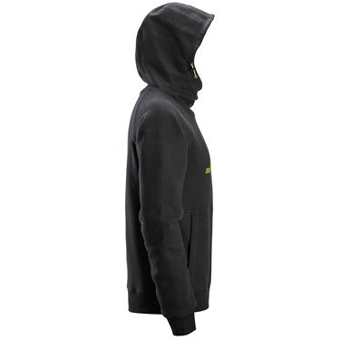Snickers 2845 Black Logo Hoodie