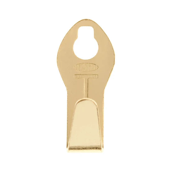 TAKKER PICTURE HOOKS 8PK BRASS - 661805