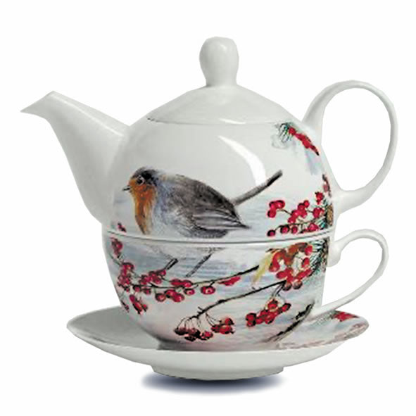 Newgrange Living - Robin Tea For One Bone China Set - 665729