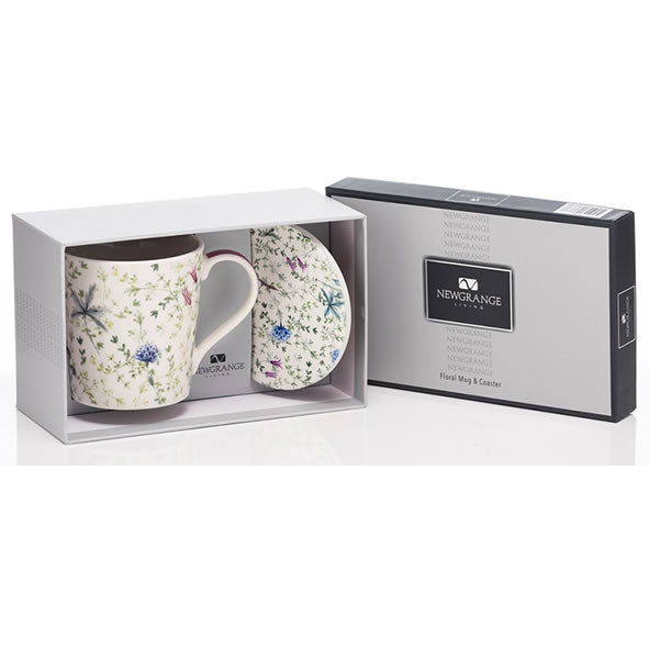 Newgrange Living Floral Mug & Coaster Set - 64675