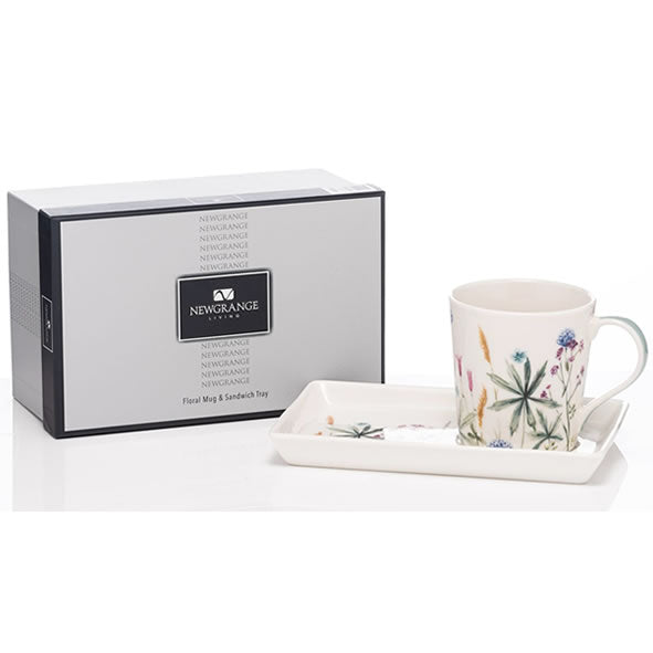 Newgrange Living Floral Mug & Sandwich Tray Set - 64677