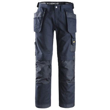 Snickers Craftsmen Holster Pockets Trousers Canvas+ Navy