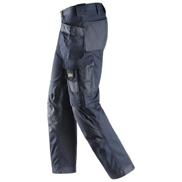 Snickers Craftsmen Holster Pockets Trousers Canvas+ Navy