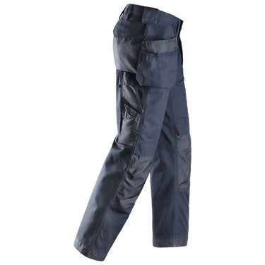 Snickers Craftsmen Holster Pockets Trousers Canvas+ Navy