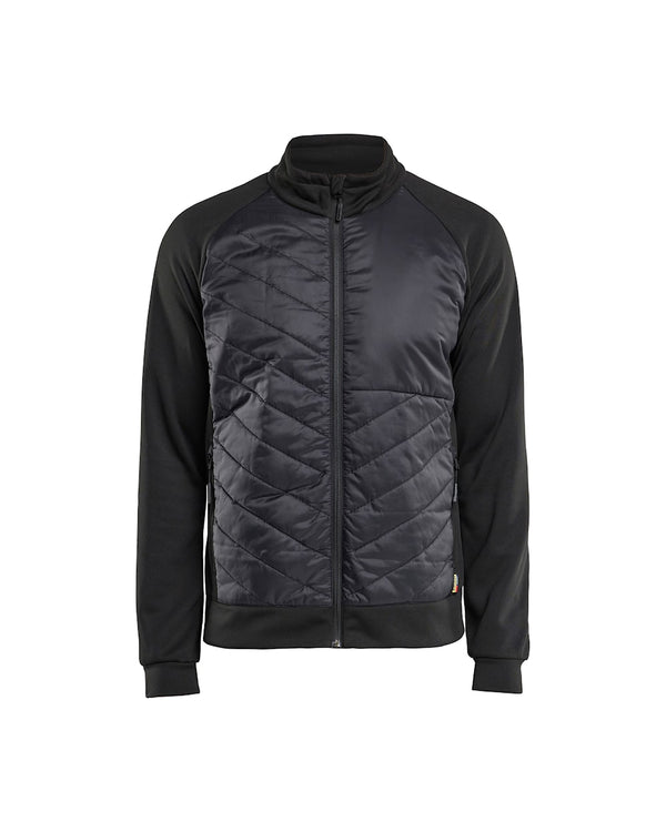 BLAKLADER HYBRID SWEATSHIRT GREY/BLK