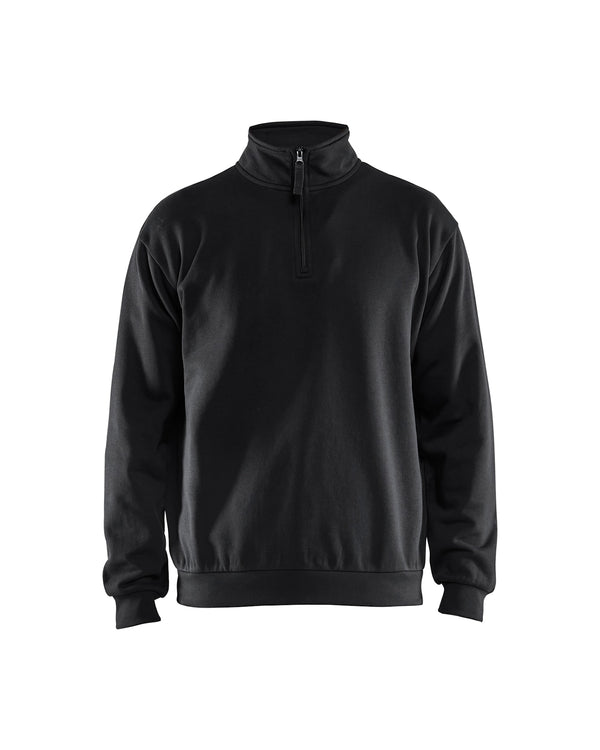 Blåkläder 3587 Sweatshirt Half-zip Black