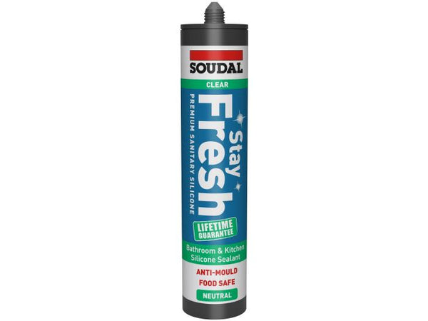SOUDAL 300ML STAY ANTI-MOULD SILICONE - 800741