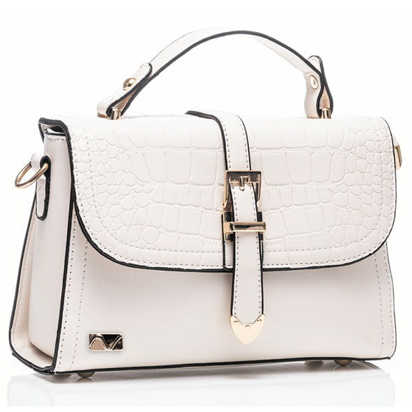 Lucia White Handbag - 721516