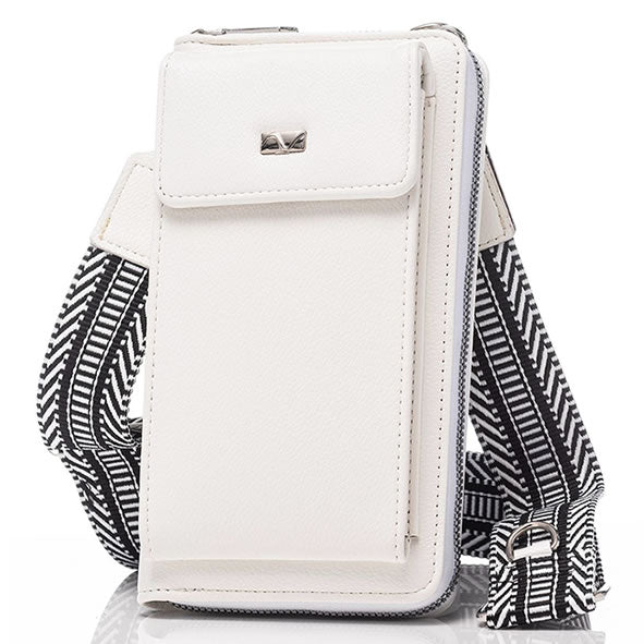 Newgrange Living Gia Cerise Purse/Mobile Holder with Cross-Over Strap