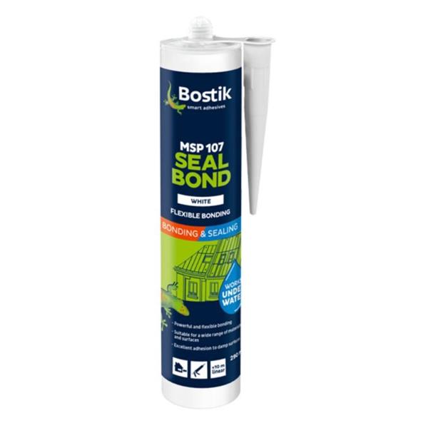Bostik MSP 107 Seal Bond White - Twin Pack Special Offer - 8000971