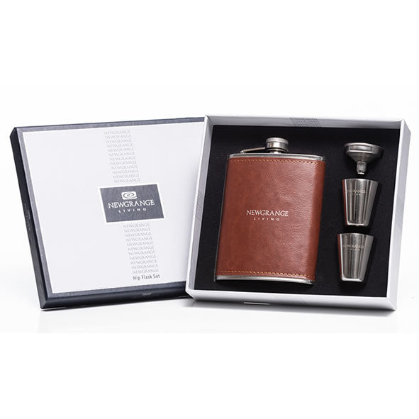 Newgrange Living 4-Piece Hip Flask Travel Set – 72851