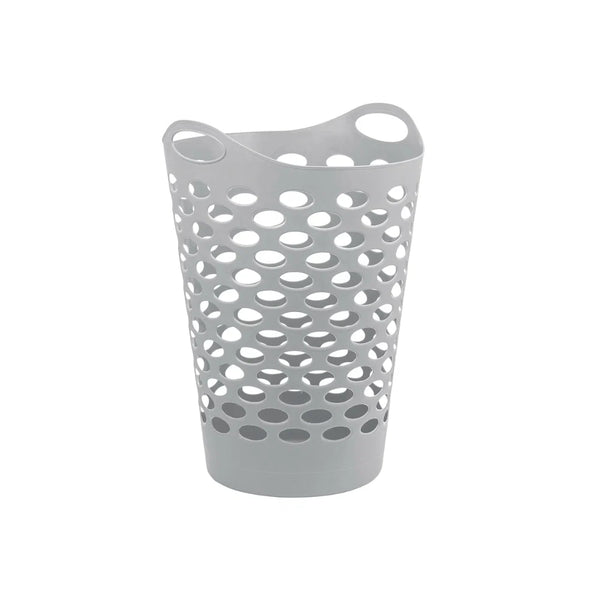 60L GREY FLEXIBLE LAUNDRY BASKET - 646613