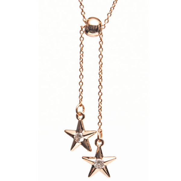 Newgrange Living Rose Gold Star Pendant Necklace - 72803