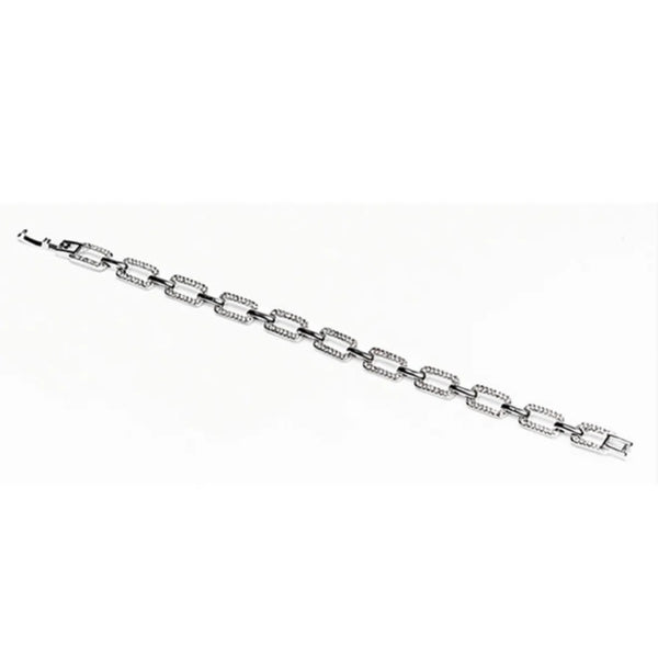 Newgrange Living Silver Diamond Bracelet - 72758