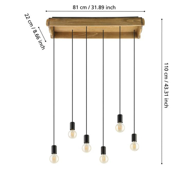 EGLO WOOTTON pendant light - 635095