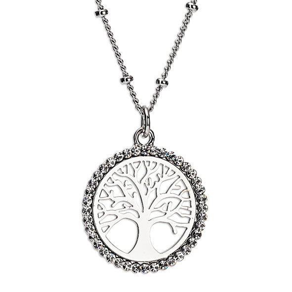 Newgrange Living Silver Tree of Life Pendant Necklace - 72766