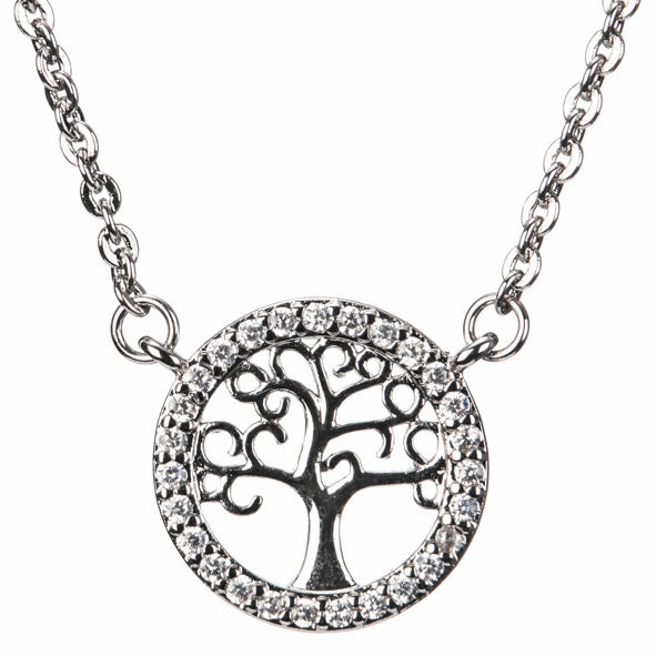 Newgrange Living Silver Tree of Life Pendant Necklace - 72771