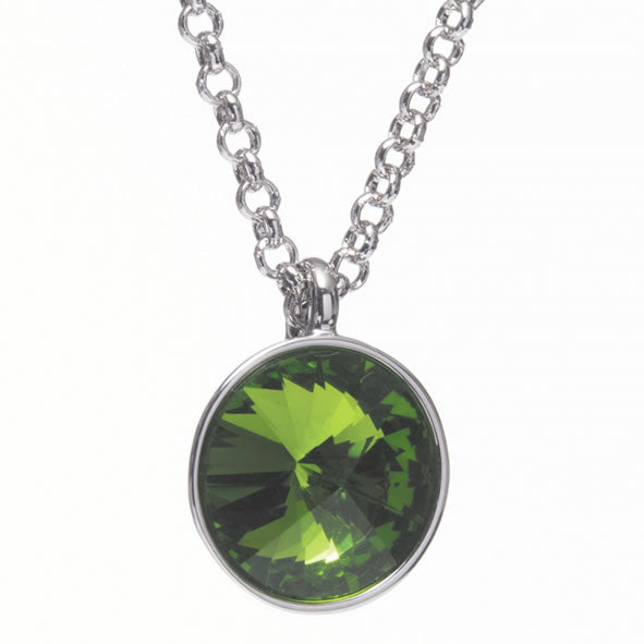 Newgrange Living Emerald Stone Pendant Necklace - 727902