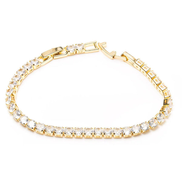 Newgrange Living Gold Tennis Diamond Bracelet - 72792