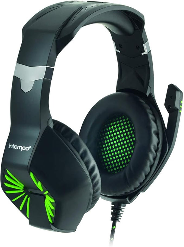 Intempo® Gaming Headset with Retractable Microphone - 621078