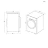 CANDY 8KG HEAT PUMP DRYER  CSE H8ELE-80 - 613210