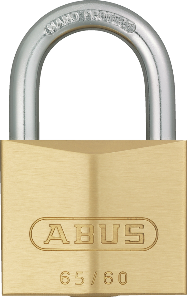 ABUS BRASS 60MM PADLOCK 65 SERIES - 8210272