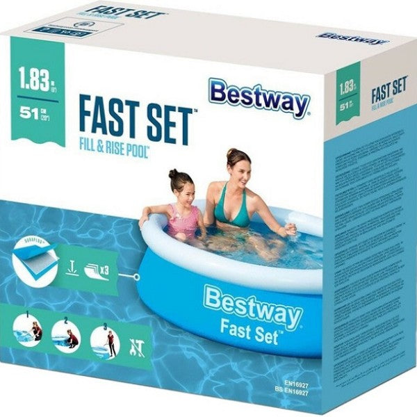 Bestway Fast Set 6 Foot Pool - 391423