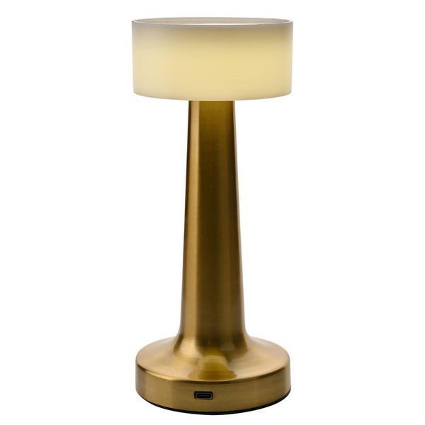 HESTIA BRONZE USB LED TOUCH TABLE LAMP - 63201