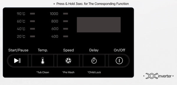 Powerpoint 6kg Washing Machine with Inverter Motor - 613510