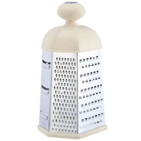 Casa & Casa 6 Side Grater Almond - 640456