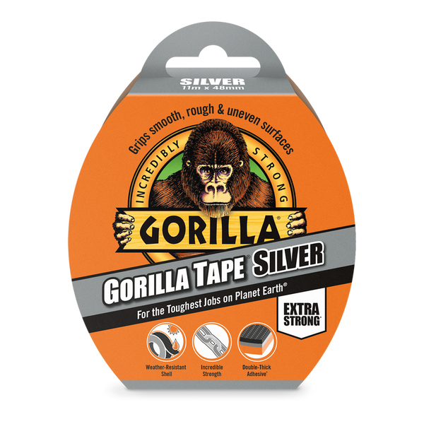 11M GORILLA SILVER TAPE - 80005