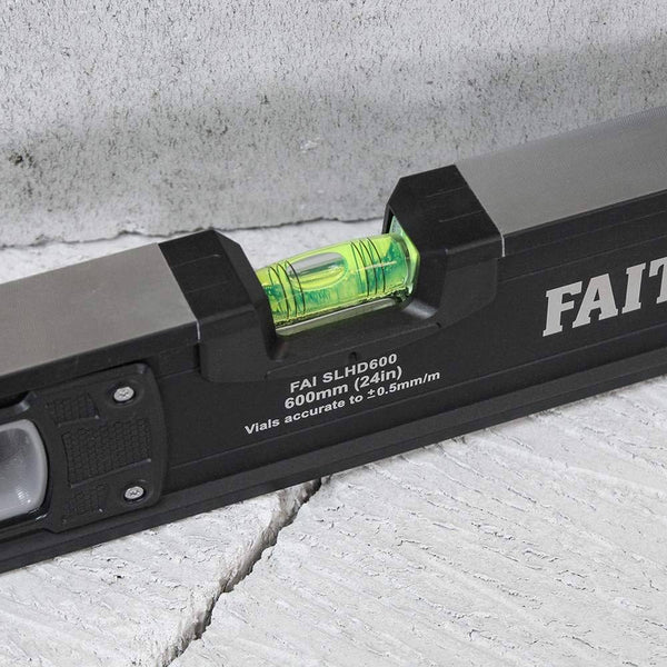 Faithfull Professional Heavy-Duty Spirit Level - 600mm - 571092