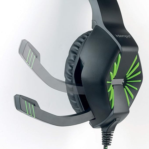 Intempo® Gaming Headset with Retractable Microphone - 621078