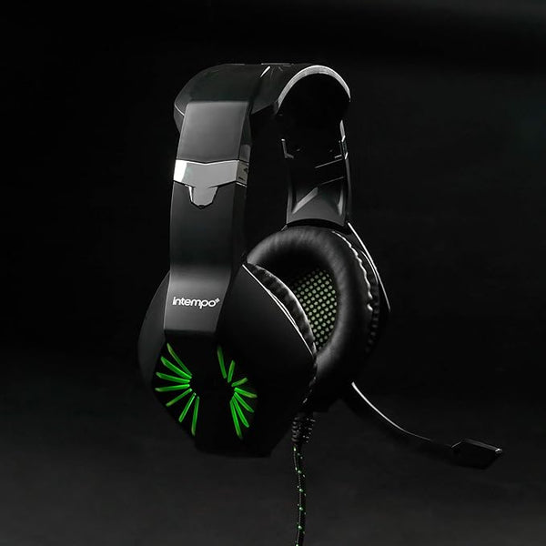 Intempo® Gaming Headset with Retractable Microphone - 621078