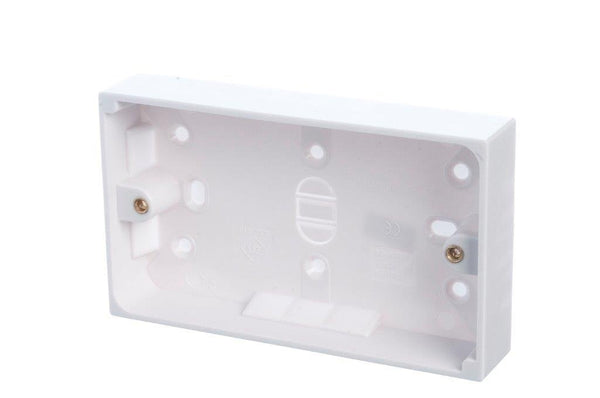 POWERMASTER 2 GANG 32 MM SURFACE PATTRESS BOX - 620065