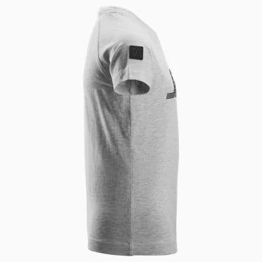 Snickers 7514 Junior Grey Melange Logo T-shirt