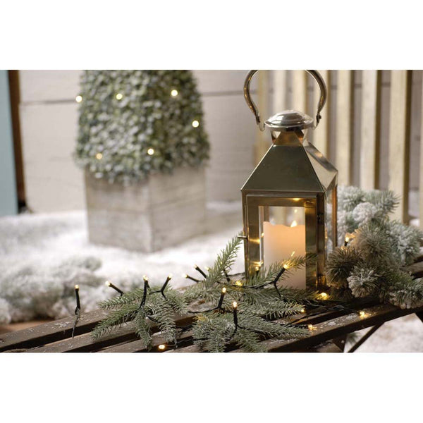 Festive 400 LED Warm White String Lights - 6610827