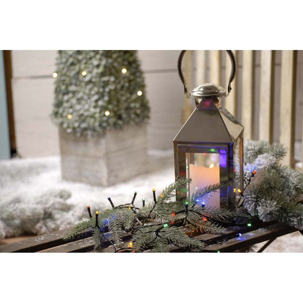 Festive 400 Multi-Coloured LED String Lights - 6610828